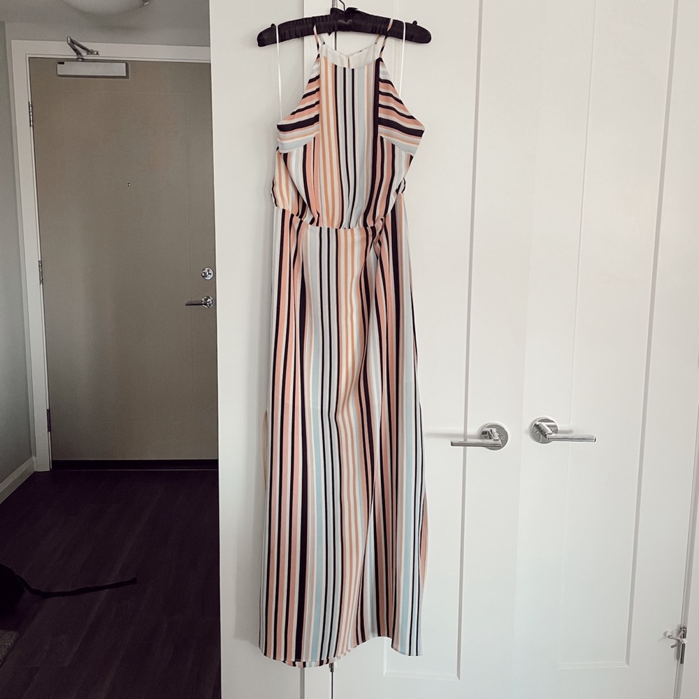Striped Maxi Dress